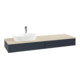 V&B Waschtischunterschrank ohne Frontstruktur -Beleuchtung Antao 160x50cm, HL, WBP botti., md bl. m Lac-1