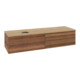 V&B Waschtischunterschrank ohne Frontstruktur -Beleuchtung Antao 160x50cm, HL, WBP-farbe hon. Oa, w. wal-1