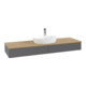 V&B Waschtischunterschrank ohne Frontstruktur -Beleuchtung Antao 160x50cm, HL, WBP hon. Oa, A m Lac-3