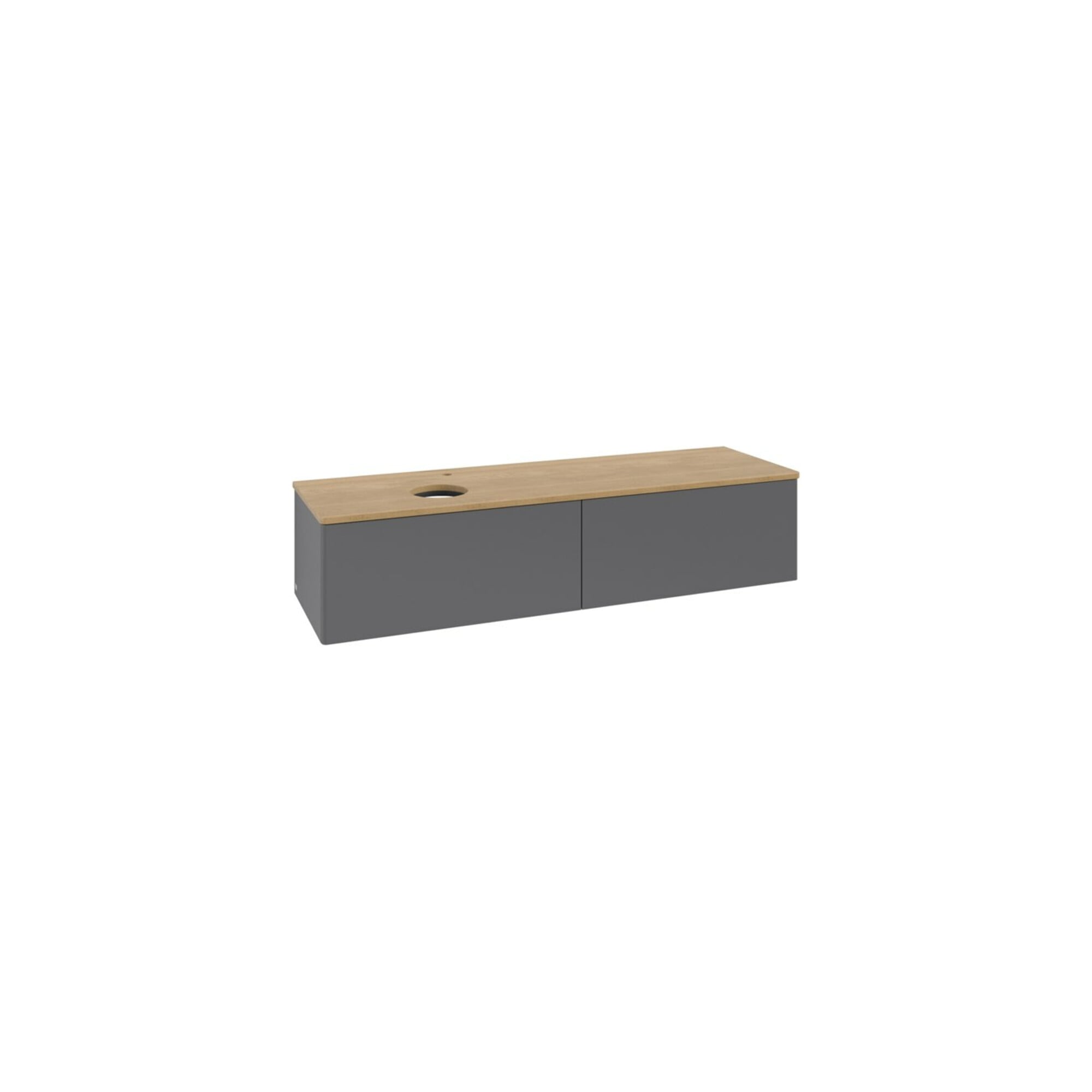 V&B Waschtischunterschrank ohne Frontstruktur -Beleuchtung Antao 160x50cm, HL, WBP hon. Oa, A m Lac ; Villeroy & Boch
