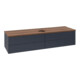 V&B Waschtischunterschrank ohne Frontstruktur -Beleuchtung Antao 160x50cm, HL, WBP w. wal, md bl. m Lac-1
