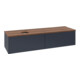 V&B Waschtischunterschrank ohne Frontstruktur -Beleuchtung Antao 160x50cm, HL, WBP w. wal, md bl. m Lac-1
