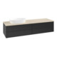 V&B Waschtischunterschrank ohne Frontstruktur -Beleuchtung Antao 160x50cm, WBP-farbe botti., bla m Lac-1