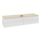 V&B Waschtischunterschrank ohne Frontstruktur -Beleuchtung Antao 160x50cm, WBP-farbe botti., glo wh. Lac-4
