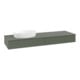 V&B Waschtischunterschrank ohne Frontstruktur -Beleuchtung Antao 160x50cm, WBP-farbe Lac, lea gre. m Lac-3