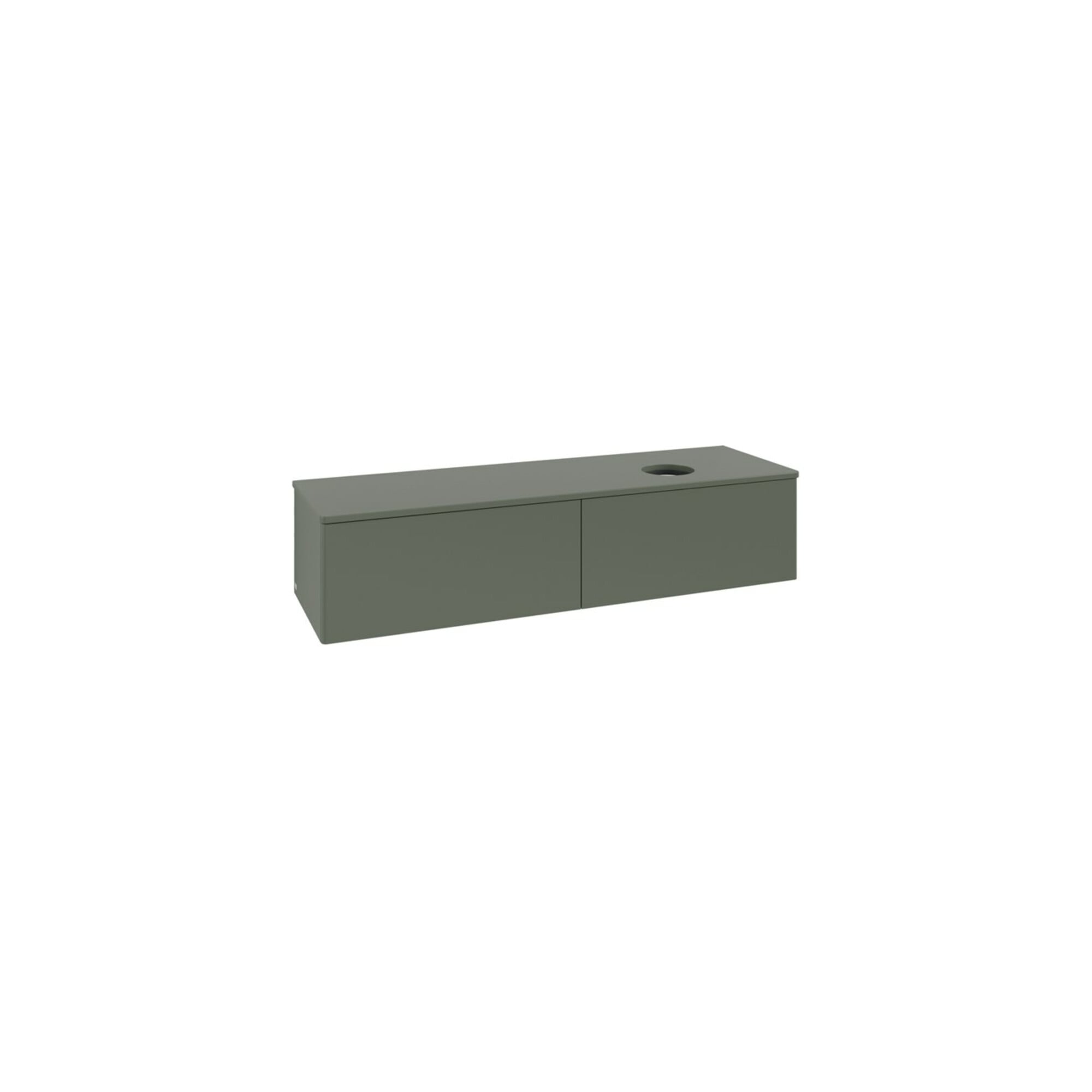 V&B Waschtischunterschrank ohne Frontstruktur -Beleuchtung Antao 160x50cm, WBP-farbe Lac, lea gre. m Lac ; Villeroy & Boch