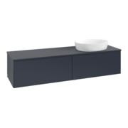 V&B Waschtischunterschrank ohne Frontstruktur -Beleuchtung Antao 160x50cm, WBP-farbe Lac, md bl. m Lac