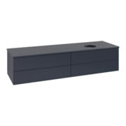 V&B Waschtischunterschrank ohne Frontstruktur -Beleuchtung Antao 160x50cm, WBP-farbe Lac, md bl. m Lac-3