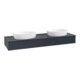 V&B Waschtischunterschrank ohne Frontstruktur -Beleuchtung Antao 160x50cm, WBP-farbe Lac, md bl. m Lac-3