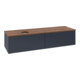 V&B Waschtischunterschrank ohne Frontstruktur -Beleuchtung Antao 160x50cm, WBP-farbe w. wal, md bl. m Lac-1