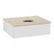 V&B Waschtischunterschrank ohne Frontstruktur -Beleuchtung Antao 60x19x50cm, HL, WBP botti., glo wh. Lac-3