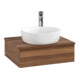 V&B Waschtischunterschrank ohne Frontstruktur -Beleuchtung Antao 60x19x50cm, HL, WBP-farbe w. wal, w. wal-1