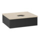 V&B Waschtischunterschrank ohne Frontstruktur -Beleuchtung Antao 60x19x50cm, WBP-farbe botti., bla m Lac-3