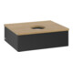 V&B Waschtischunterschrank ohne Frontstruktur -Beleuchtung Antao 60x19x50cm, WBP-farbe hon. Oa, bla m Lac-1