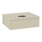 V&B Waschtischunterschrank ohne Frontstruktur -Beleuchtung Antao 60x19x50cm, WBP-farbe Lac, si Gr m Lac