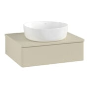 V&B Waschtischunterschrank ohne Frontstruktur -Beleuchtung Antao 60x19x50cm, WBP-farbe Lac, si Gr m Lac-3