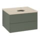 V&B Waschtischunterschrank ohne Frontstruktur -Beleuchtung Antao 60x36x50cm, HL, WBP botti., le g. m Lac-1