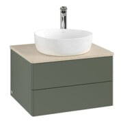 V&B Waschtischunterschrank ohne Frontstruktur -Beleuchtung Antao 60x36x50cm, HL, WBP botti., le g. m Lac-3