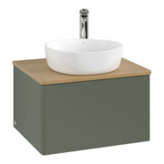 V&B Waschtischunterschrank ohne Frontstruktur -Beleuchtung Antao 60x36x50cm, HL, WBP hon. Oa, le g. m Lac-3