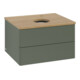 V&B Waschtischunterschrank ohne Frontstruktur -Beleuchtung Antao 60x36x50cm, HL, WBP hon. Oa, le g. m Lac-4