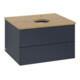 V&B Waschtischunterschrank ohne Frontstruktur -Beleuchtung Antao 60x36x50cm, HL, WBP hon. Oa, md b m Lac-3