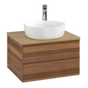 V&B Waschtischunterschrank ohne Frontstruktur -Beleuchtung Antao 60x36x50cm, HL, WBP hon. Oa, w. wal-3