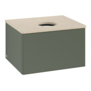 V&B Waschtischunterschrank ohne Frontstruktur -Beleuchtung Antao 60x36x50cm, WBP botti., lea gre. m Lac-3