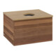 V&B Waschtischunterschrank ohne Frontstruktur -Beleuchtung Antao 60x36x50cm, WBP-farbe hon. Oa, w. walnut-3