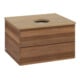 V&B Waschtischunterschrank ohne Frontstruktur -Beleuchtung Antao 60x36x50cm, WBP-farbe hon. Oa, w. walnut-1