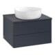 V&B Waschtischunterschrank ohne Frontstruktur -Beleuchtung Antao 60x36x50cm, WBP-farbe Lac, md bl. m Lac-1