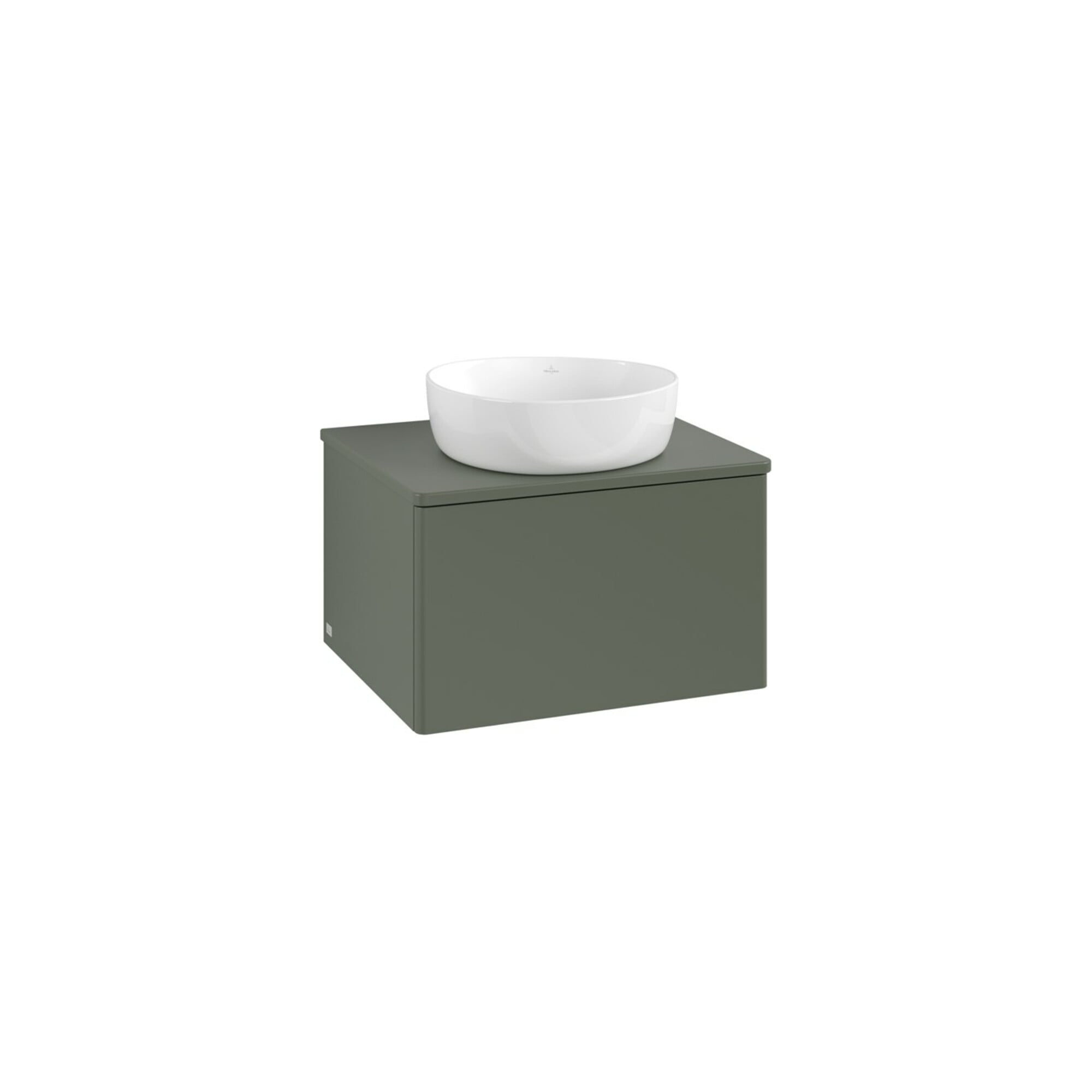 V&B Waschtischunterschrank ohne Frontstruktur -Beleuchtung Antao 60x36x50cm, WBP Lac, lea gre. m Lac ; Villeroy & Boch