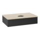 V&B Waschtischunterschrank ohne Frontstruktur -Beleuchtung Antao 80x19x50cm, HL, WBP botti., bla m Lac-3