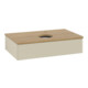 V&B Waschtischunterschrank ohne Frontstruktur -Beleuchtung Antao 80x19x50cm, HL, WBP hon. Oa, si Gr m Lac-3