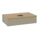 V&B Waschtischunterschrank ohne Frontstruktur -Beleuchtung Antao 80x19x50cm, HL, WBP hon. Oa, st Gr m Lac-3
