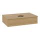 V&B Waschtischunterschrank ohne Frontstruktur -Beleuchtung Antao 80x19x50cm, WBP-farbe hon. Oa, honey oak-1