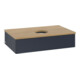 V&B Waschtischunterschrank ohne Frontstruktur -Beleuchtung Antao 80x19x50cm, WBP hon. Oa, md bl. m Lac-1