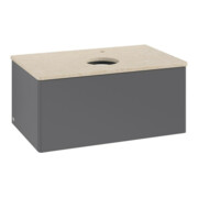 V&B Waschtischunterschrank ohne Frontstruktur -Beleuchtung Antao 80x36x50cm, HL, WBP botti., A m Lac