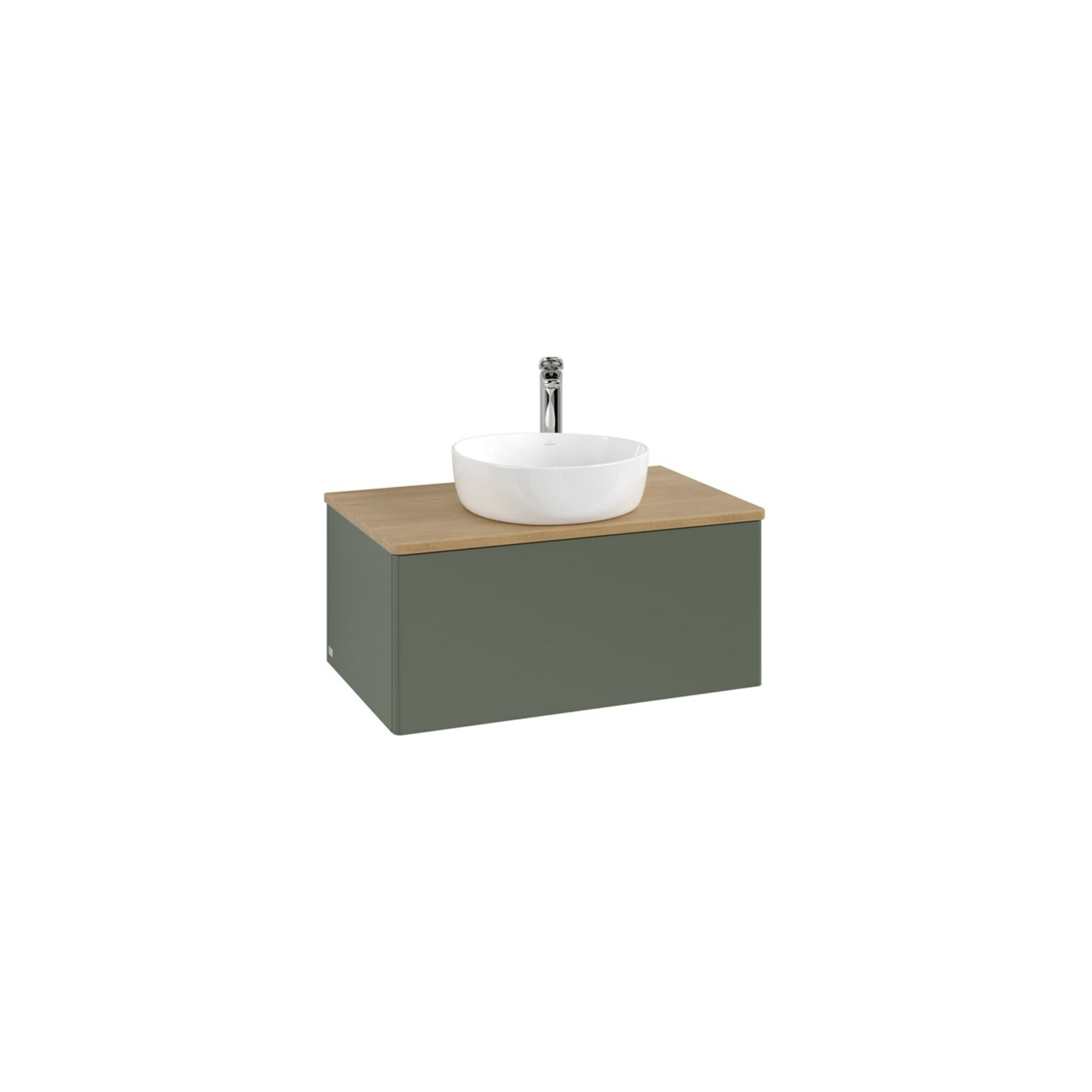 V&B Waschtischunterschrank ohne Frontstruktur -Beleuchtung Antao 80x36x50cm, HL, WBP hon. Oa, le g. m Lac ; Villeroy & Boch