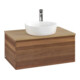 V&B Waschtischunterschrank ohne Frontstruktur -Beleuchtung Antao 80x36x50cm, HL, WBP hon. Oa, w. wal