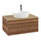 V&B Waschtischunterschrank ohne Frontstruktur -Beleuchtung Antao 80x36x50cm, HL, WBP hon. Oa, w. wal-1