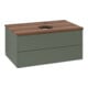 V&B Waschtischunterschrank ohne Frontstruktur -Beleuchtung Antao 80x36x50cm, HL, WBP w wa, lea gre. m Lac-3