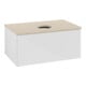 V&B Waschtischunterschrank ohne Frontstruktur -Beleuchtung Antao 80x36x50cm, WBP botti., glo wh. Lac-3