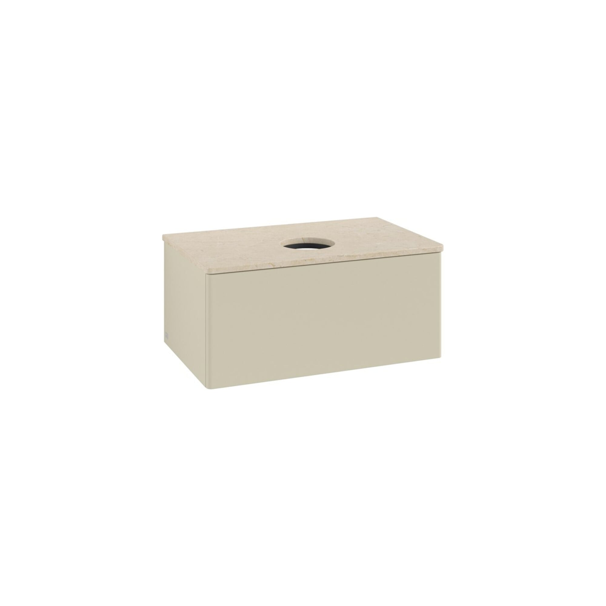 V&B Waschtischunterschrank ohne Frontstruktur -Beleuchtung Antao 80x36x50cm, WBP botti., si Gr m Lac ; Villeroy & Boch