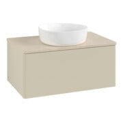 V&B Waschtischunterschrank ohne Frontstruktur -Beleuchtung Antao 80x36x50cm, WBP botti., si Gr m Lac-3