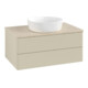 V&B Waschtischunterschrank ohne Frontstruktur -Beleuchtung Antao 80x36x50cm, WBP botti., si Gr m Lac-1