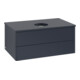 V&B Waschtischunterschrank ohne Frontstruktur -Beleuchtung Antao 80x36x50cm, WBP-farbe Lac, md bl. m Lac-3