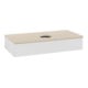 V&B Waschtischunterschrank ohne Frontstruktur, mit Beleuchtung Antao 100x19x50cm, WBP botti., glo wh. Lac-1