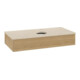 V&B Waschtischunterschrank ohne Frontstruktur, mit Beleuchtung Antao 100x19x50cm, WBP-farbe botti., honey oak-1