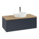 V&B Waschtischunterschrank ohne Frontstruktur, mit Beleuchtung Antao 100x36x50cm, HL, WBP hon. Oa, md b m Lac-3