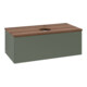 V&B Waschtischunterschrank ohne Frontstruktur, mit Beleuchtung Antao 100x36x50cm, HL, WBP w wa, le gre. m Lac-3